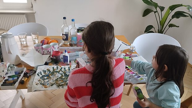 Malen in unseren Räumlichkeiten